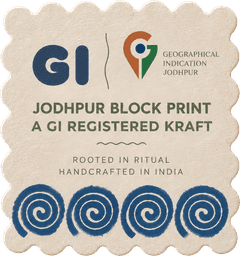 Jodhpur Block Print - a GI registered Kraft