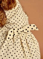 Pet Polka Dress with Bow