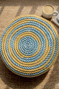 Sunshine Swirl Floor Pillow