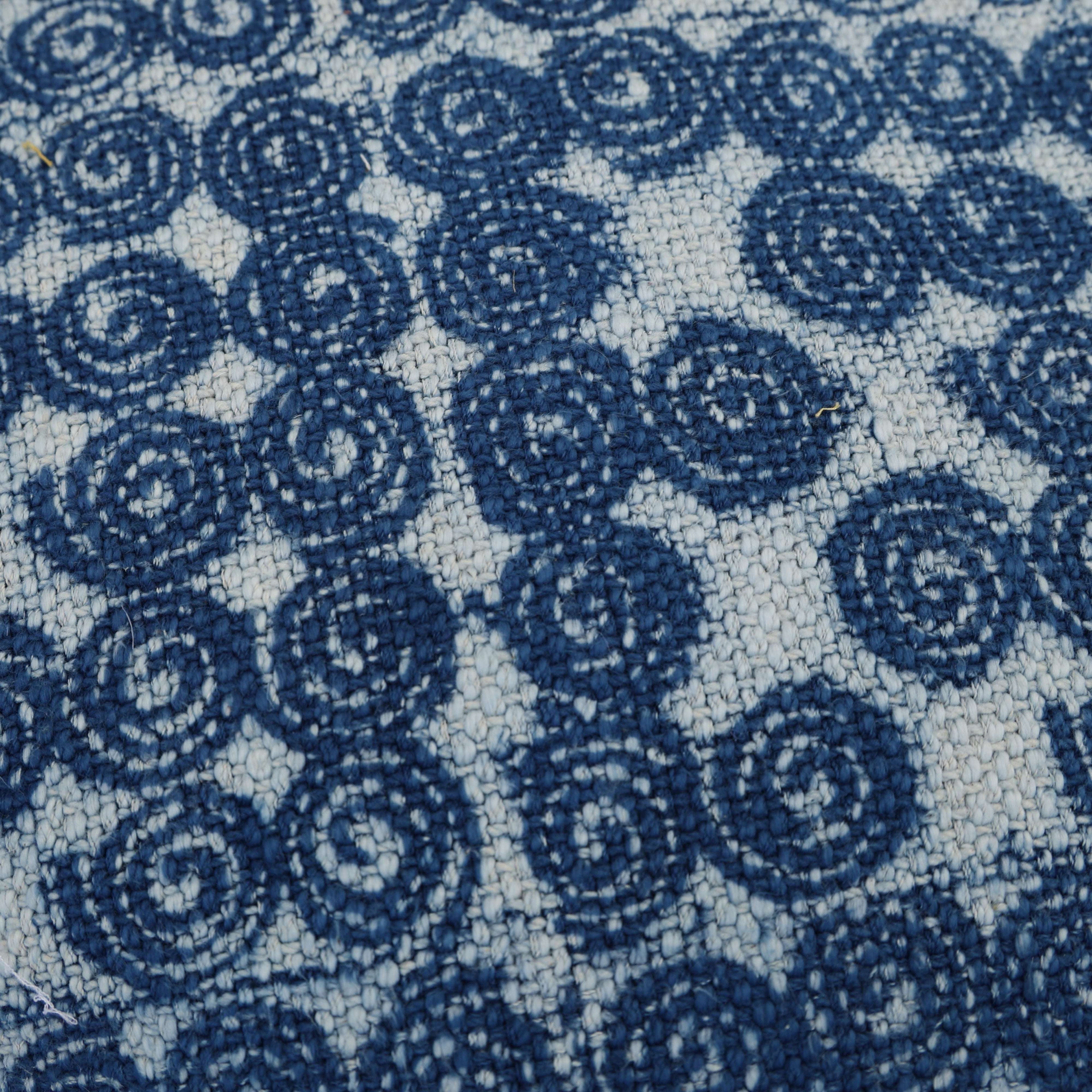 Go with the Flow Print Floor Cushion