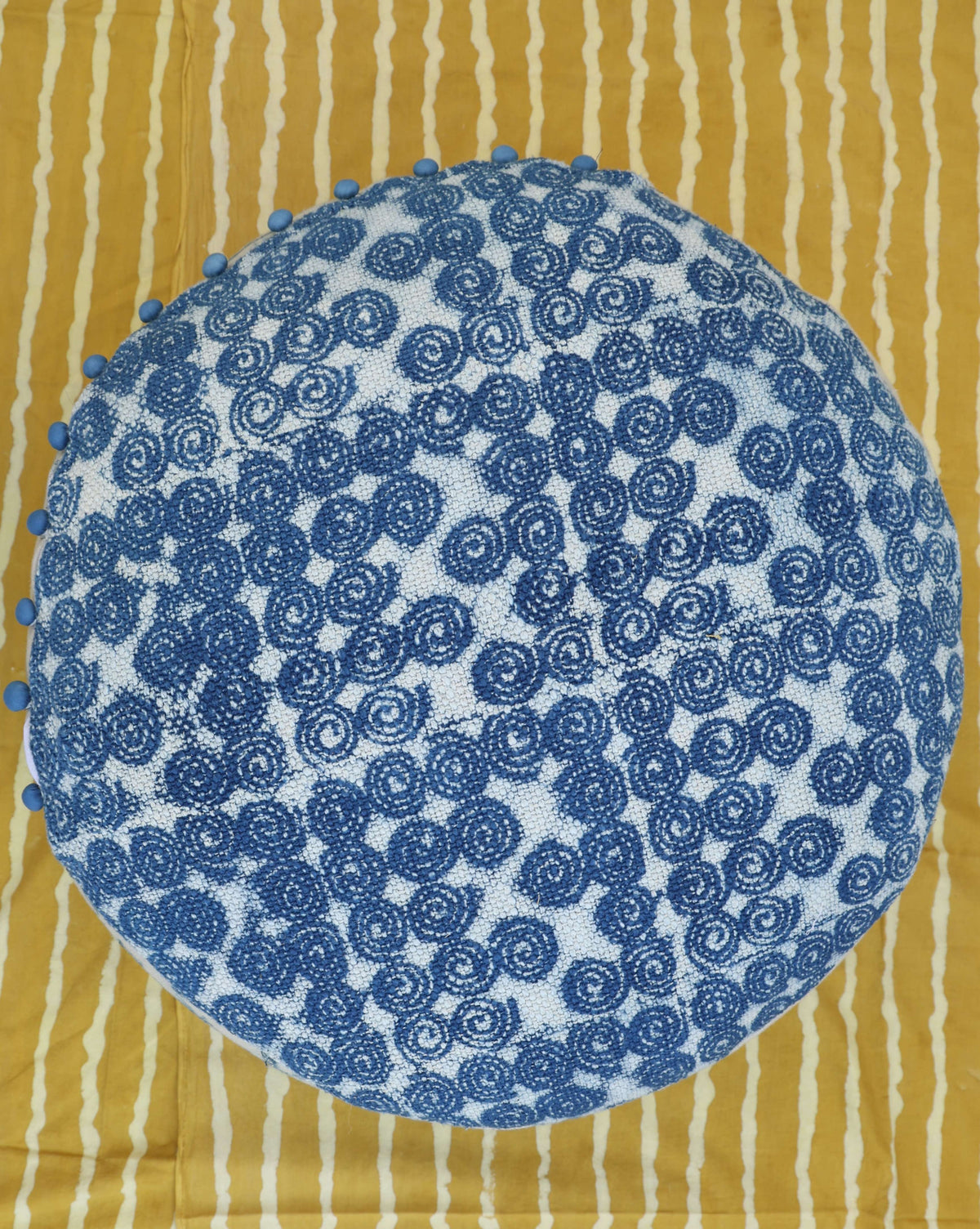 Go with the Flow Print Floor Cushion