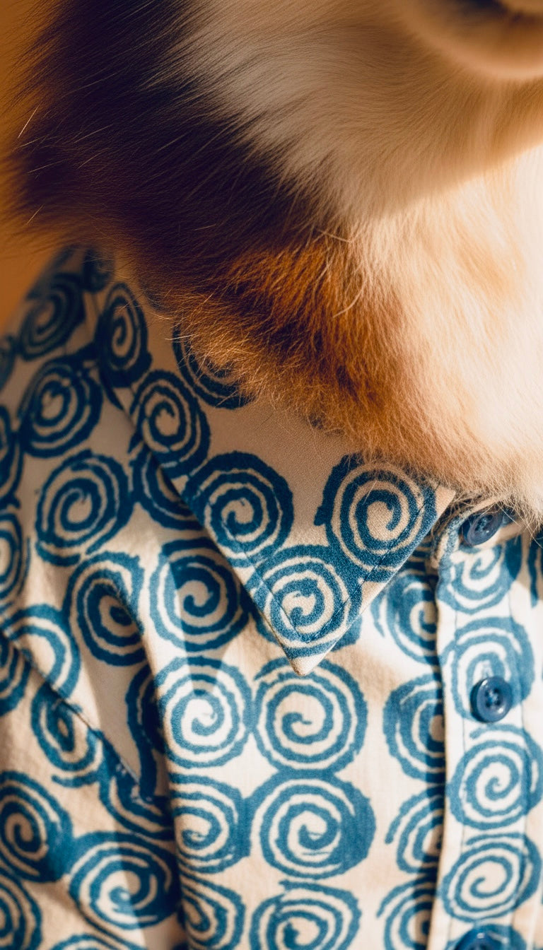 Indigo Furrie Shirt