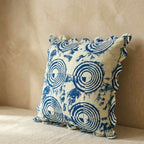 Morning Flow Throw Scalloped Pillow