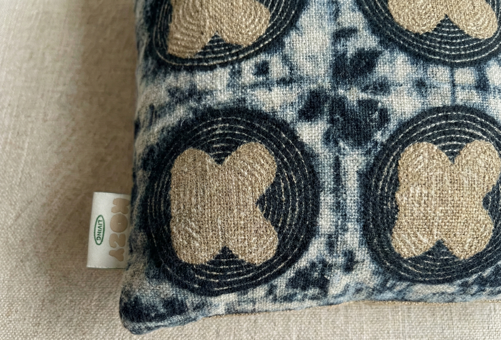 KRAFTED "K" PILLOW