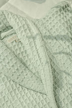 Matcha Green Waffle Robe