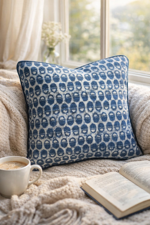Dabu Speckled Cushion
