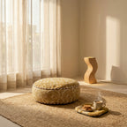 Go with the Flow Print Floor Cushion