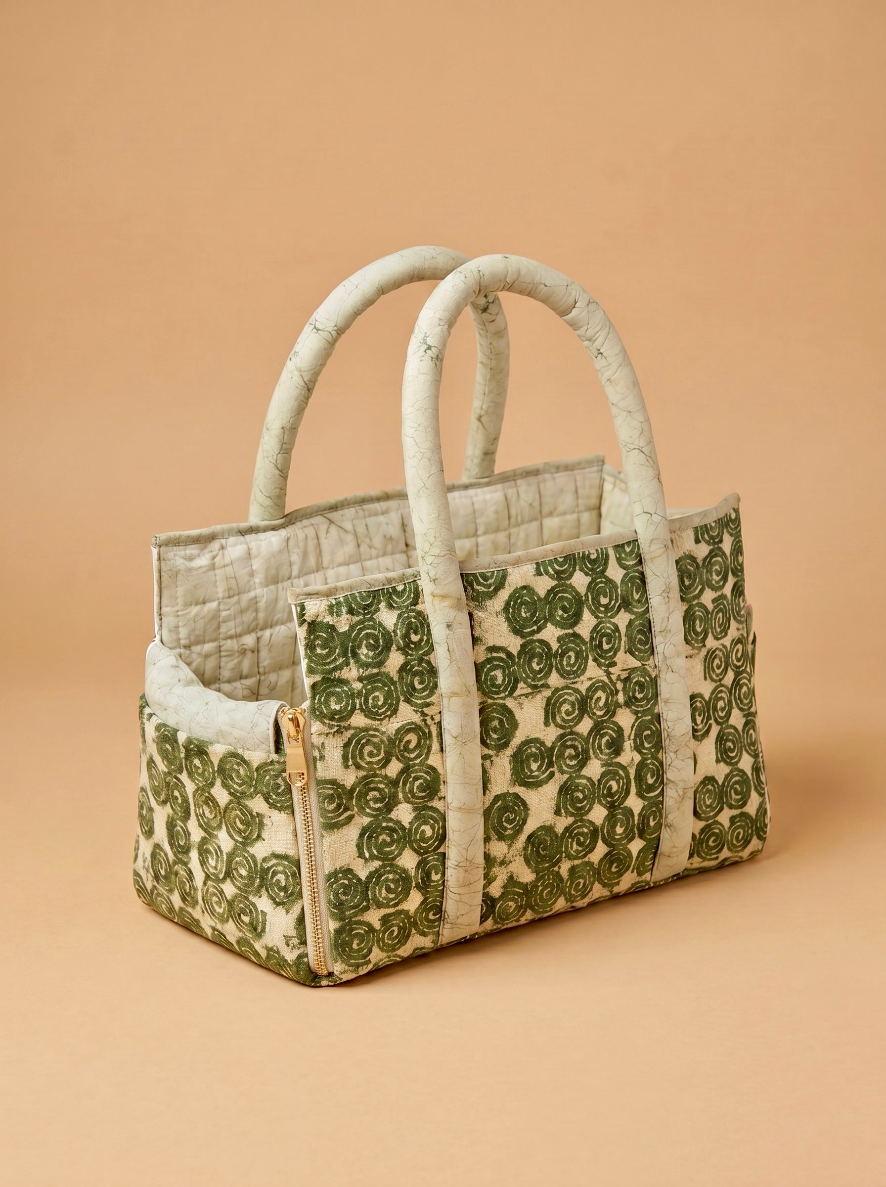 Flow Print Pet Carrier - Tulsi
