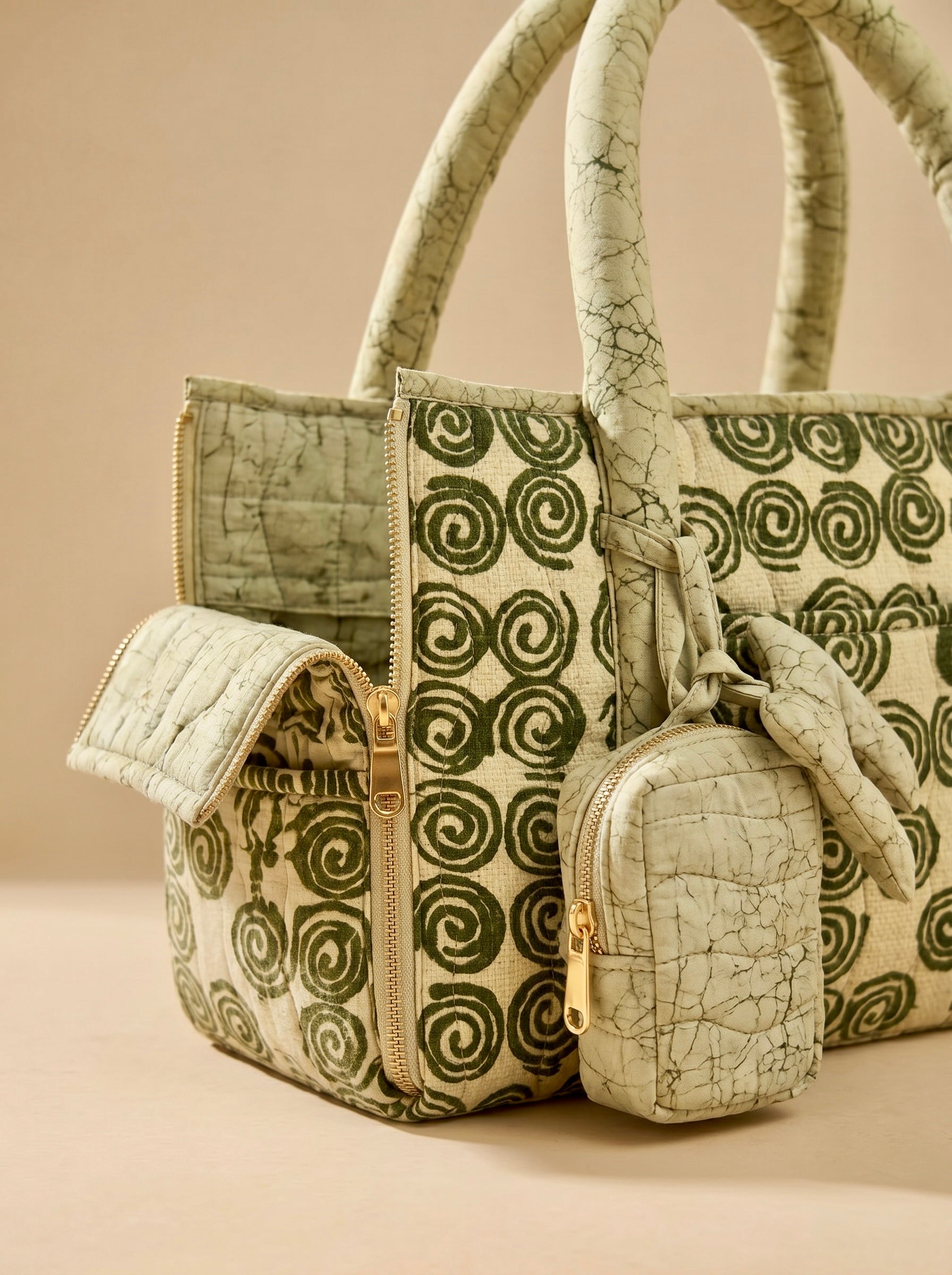 Flow Print Pet Carrier - Tulsi