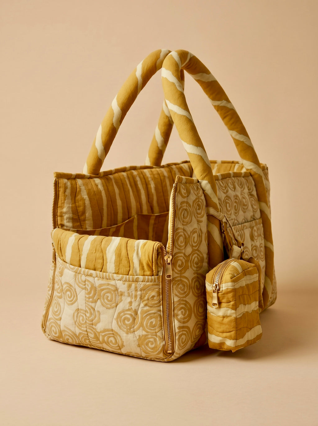 Flow Print Pet Carrier - Sunshine