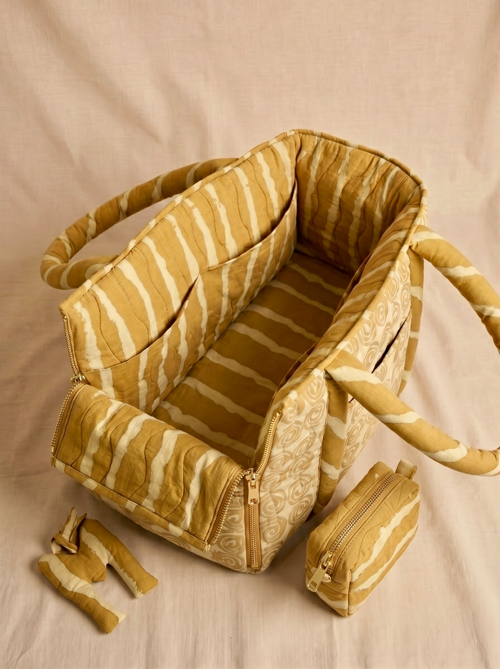 Flow Print Pet Carrier - Sunshine