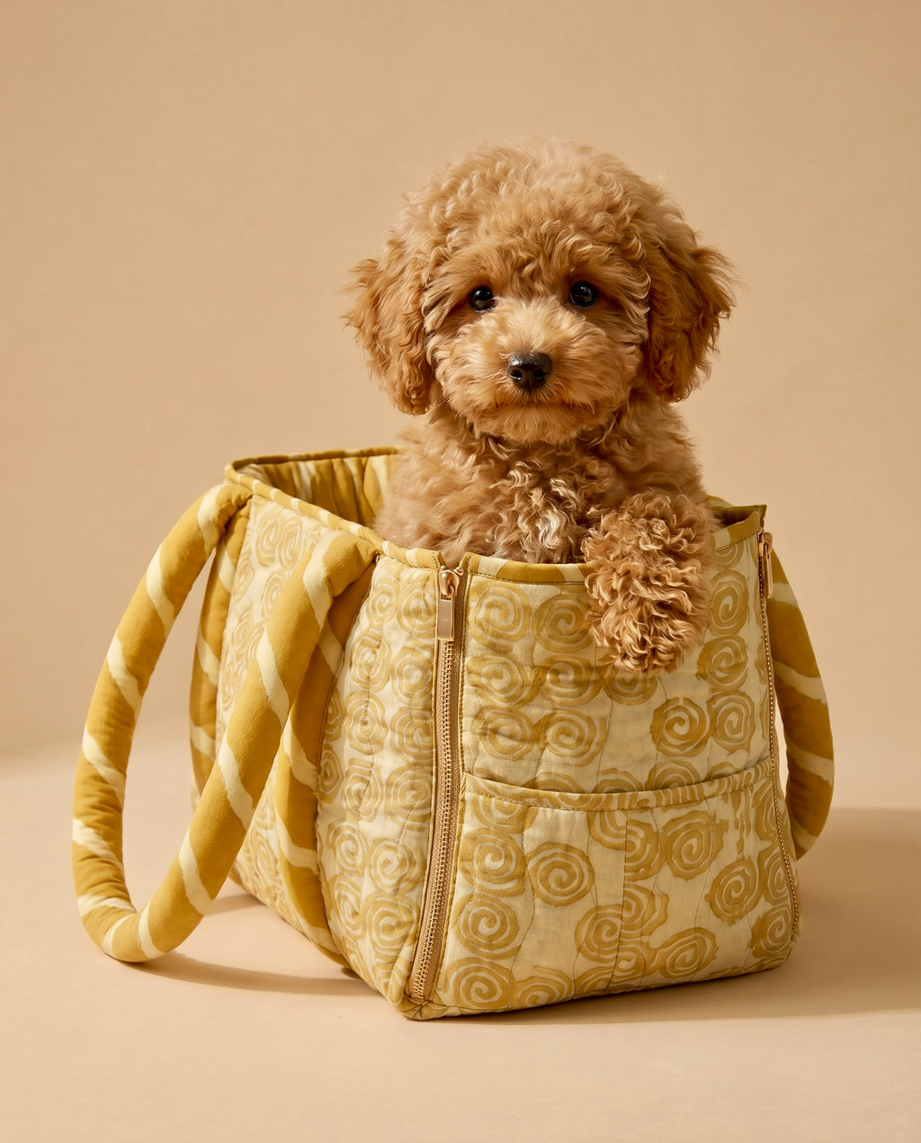 Flow Print Pet Carrier - Sunshine