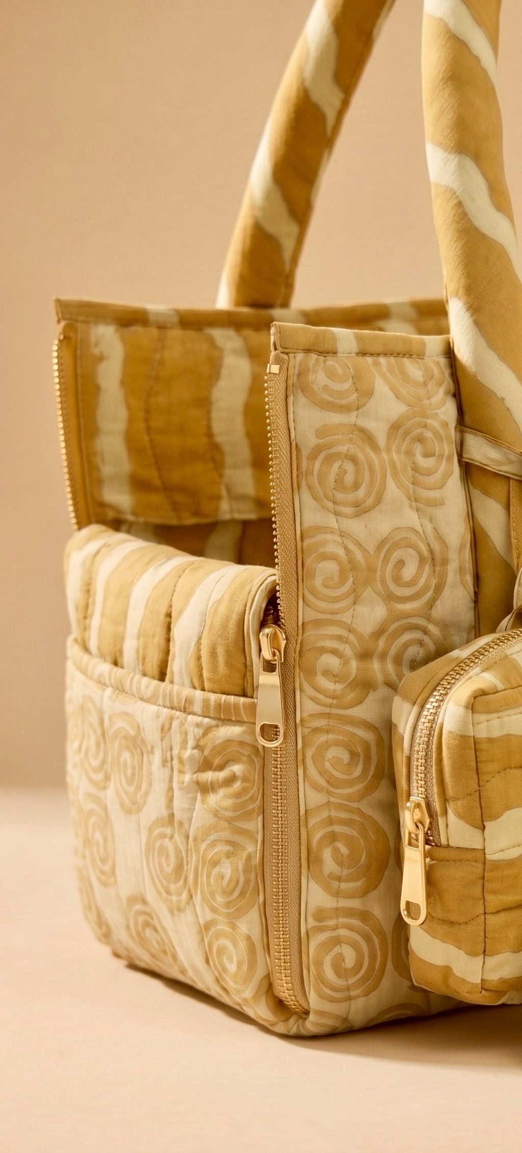 Flow Print Pet Carrier - Sunshine