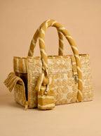 Flow Print Pet Carrier - Sunshine