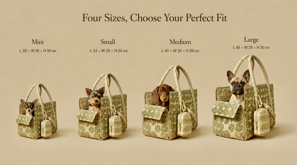 Flow Print Pet Carrier - Tulsi