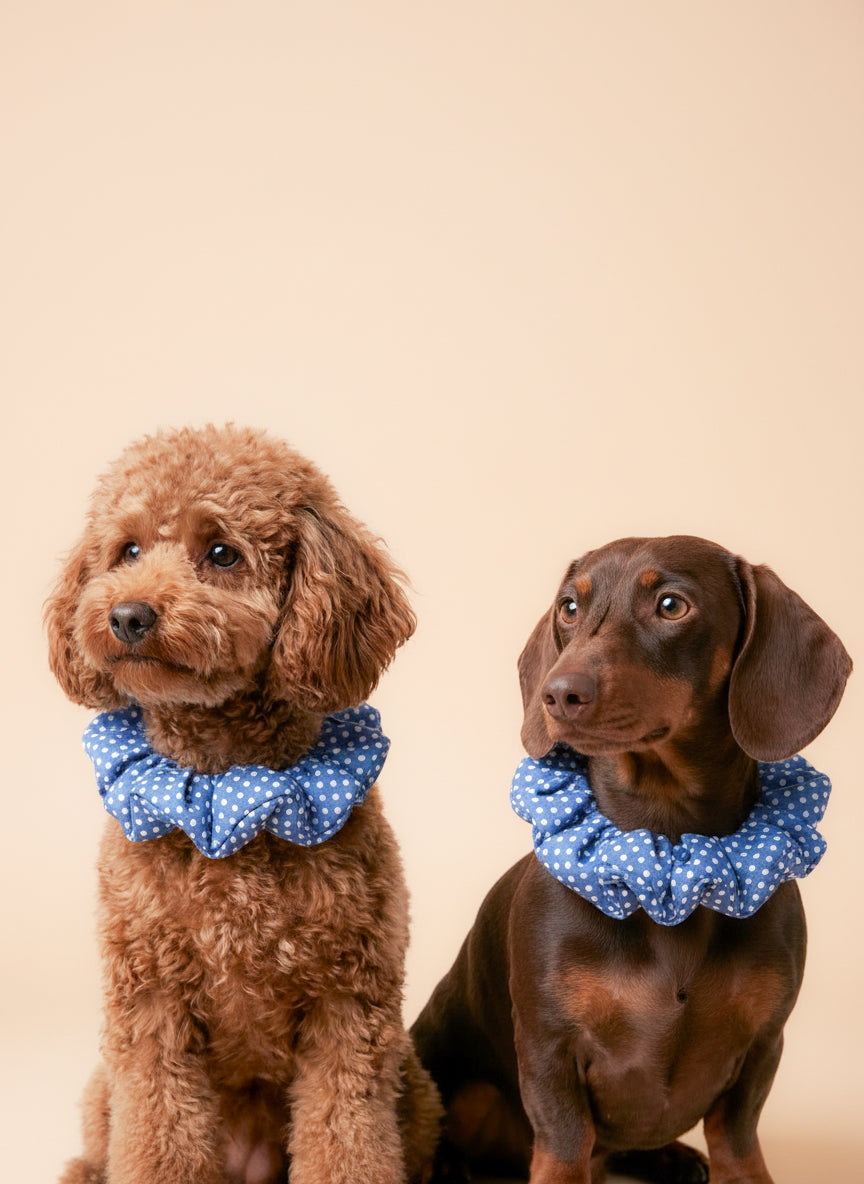 Modal Silk Leash Puffer Cover - Indigo