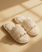 Cotton Crema Kloud Slippers - Milk Froth