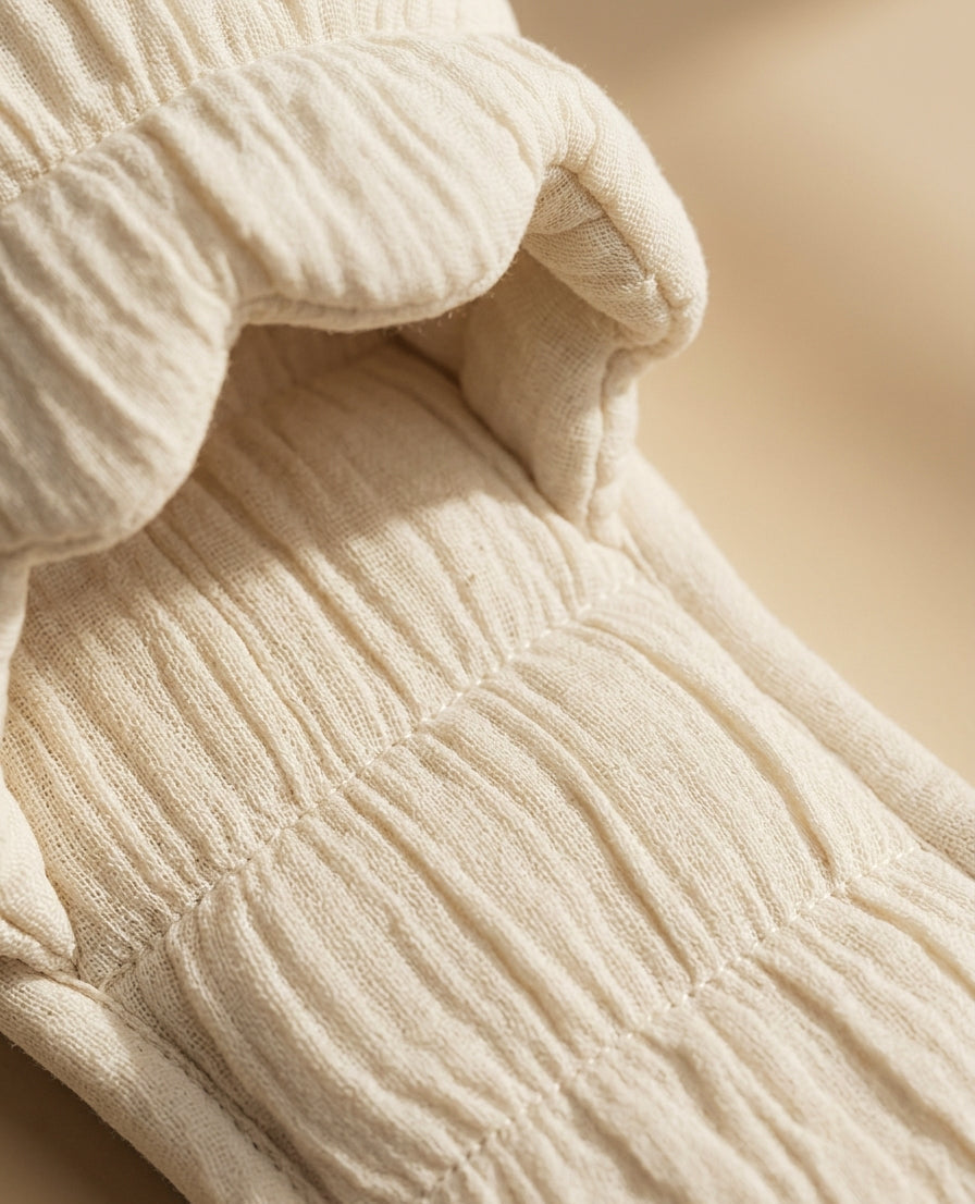 Cotton Crema Kloud Slippers - Milk Froth