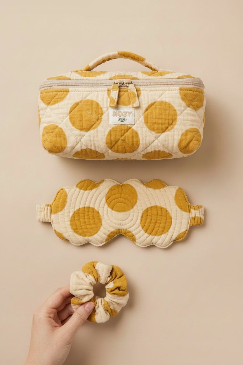 Kloud Pouch & Mask - sunshine oversized