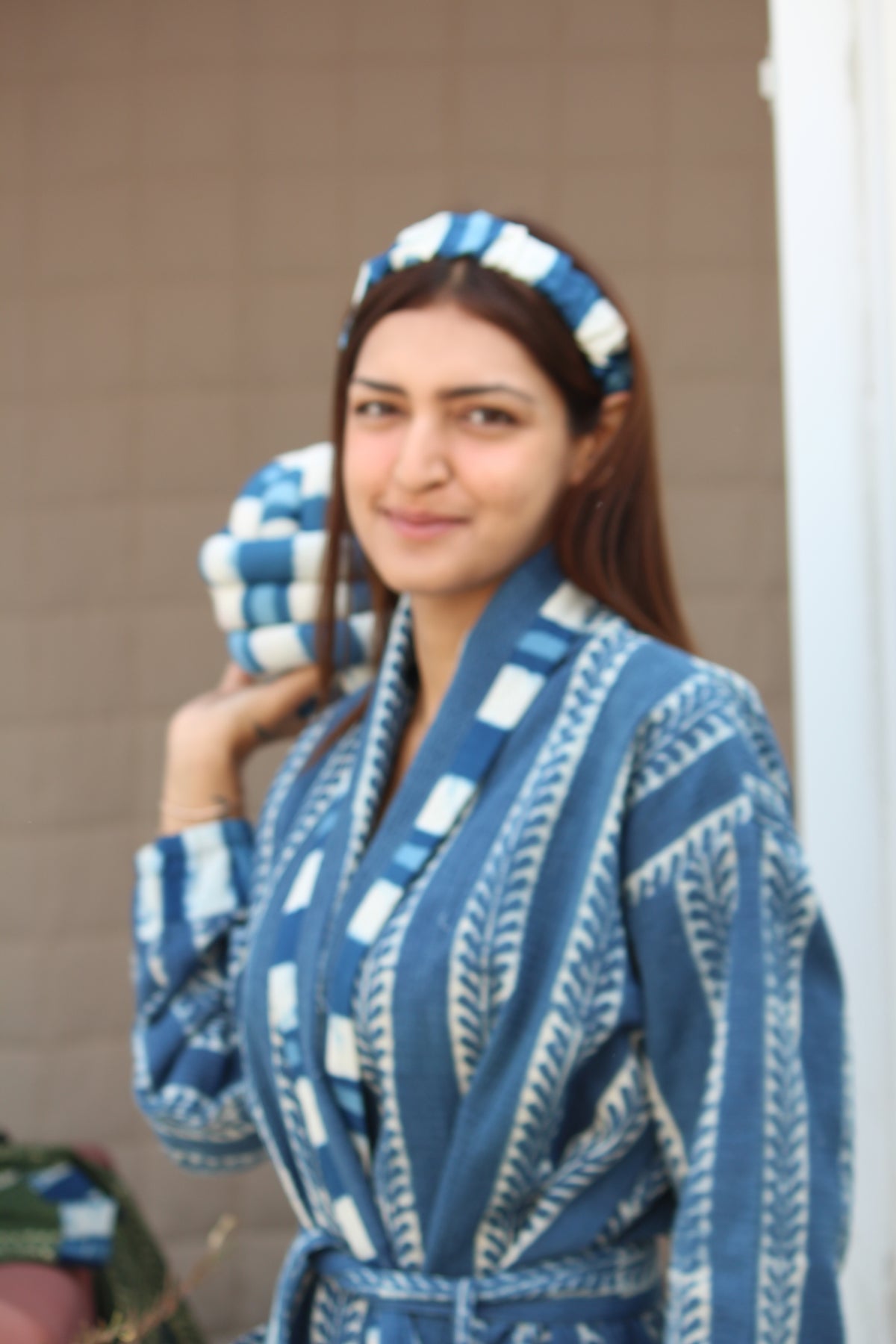 Indigo Puffer Twist