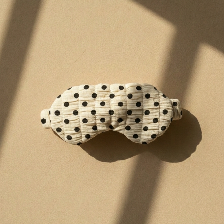 Polka Eye Mask
