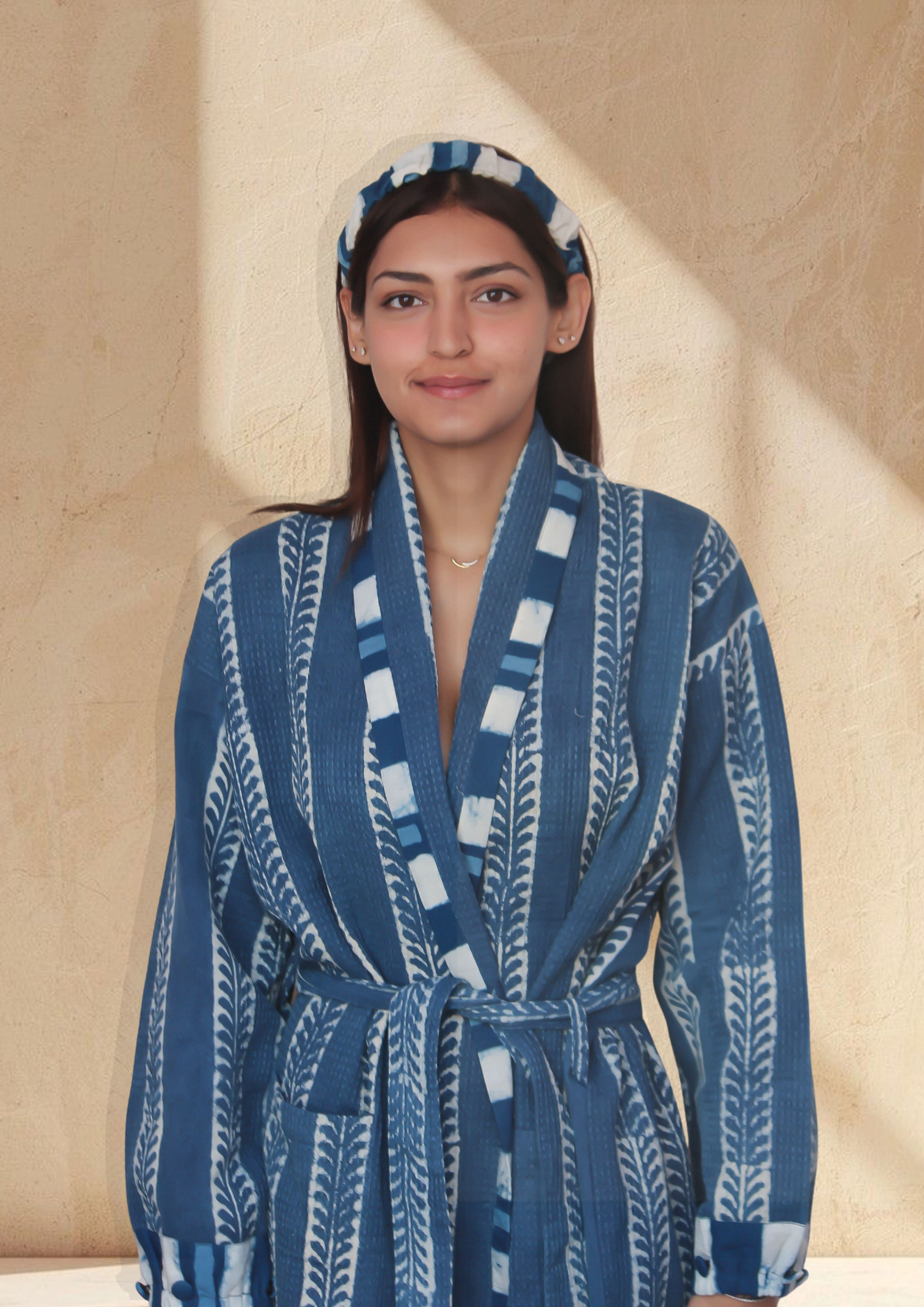 Neelu Indigo Ritual Robe