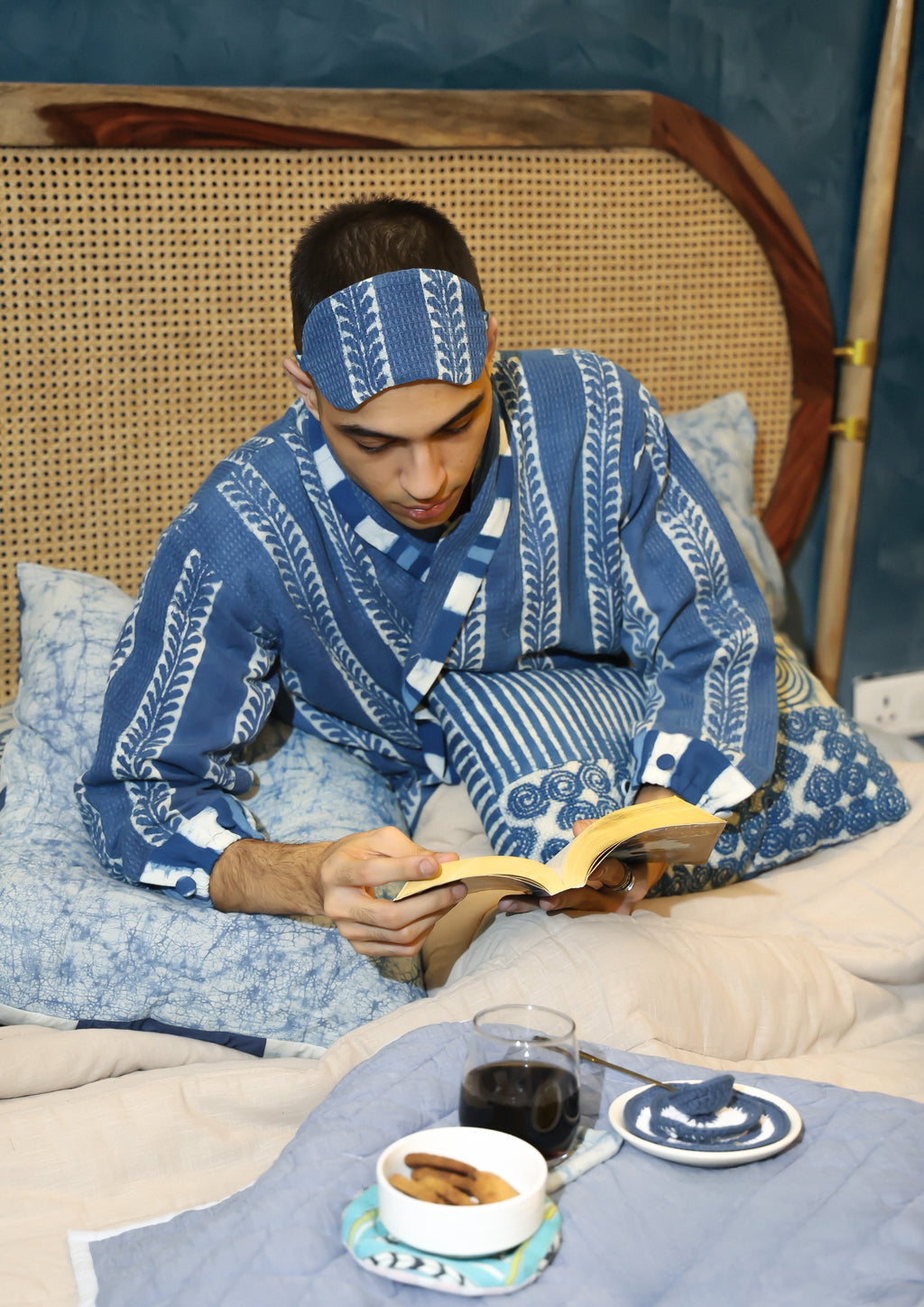 Neelu Indigo Ritual Robe