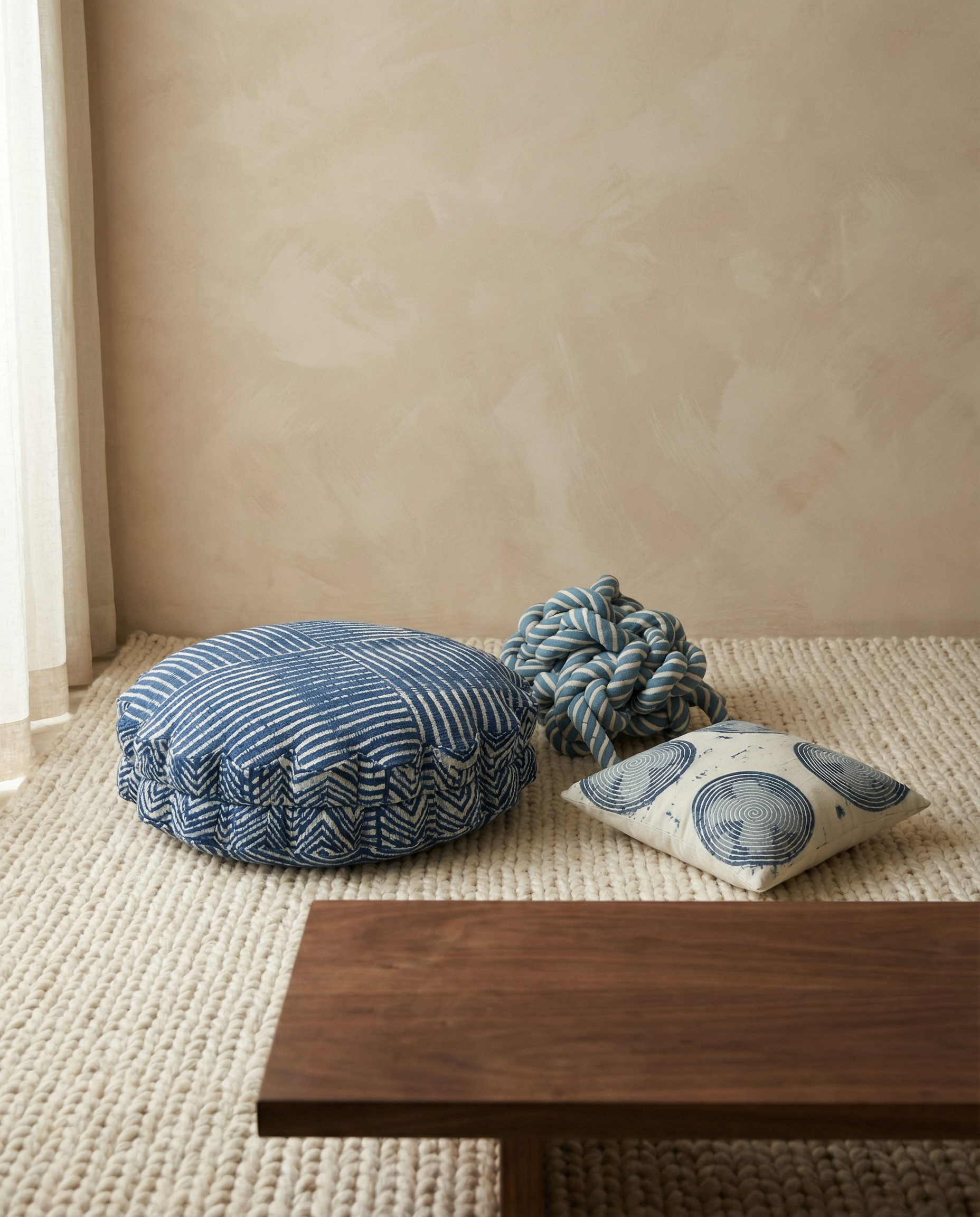 Kozy Biscuit Floor Pillow