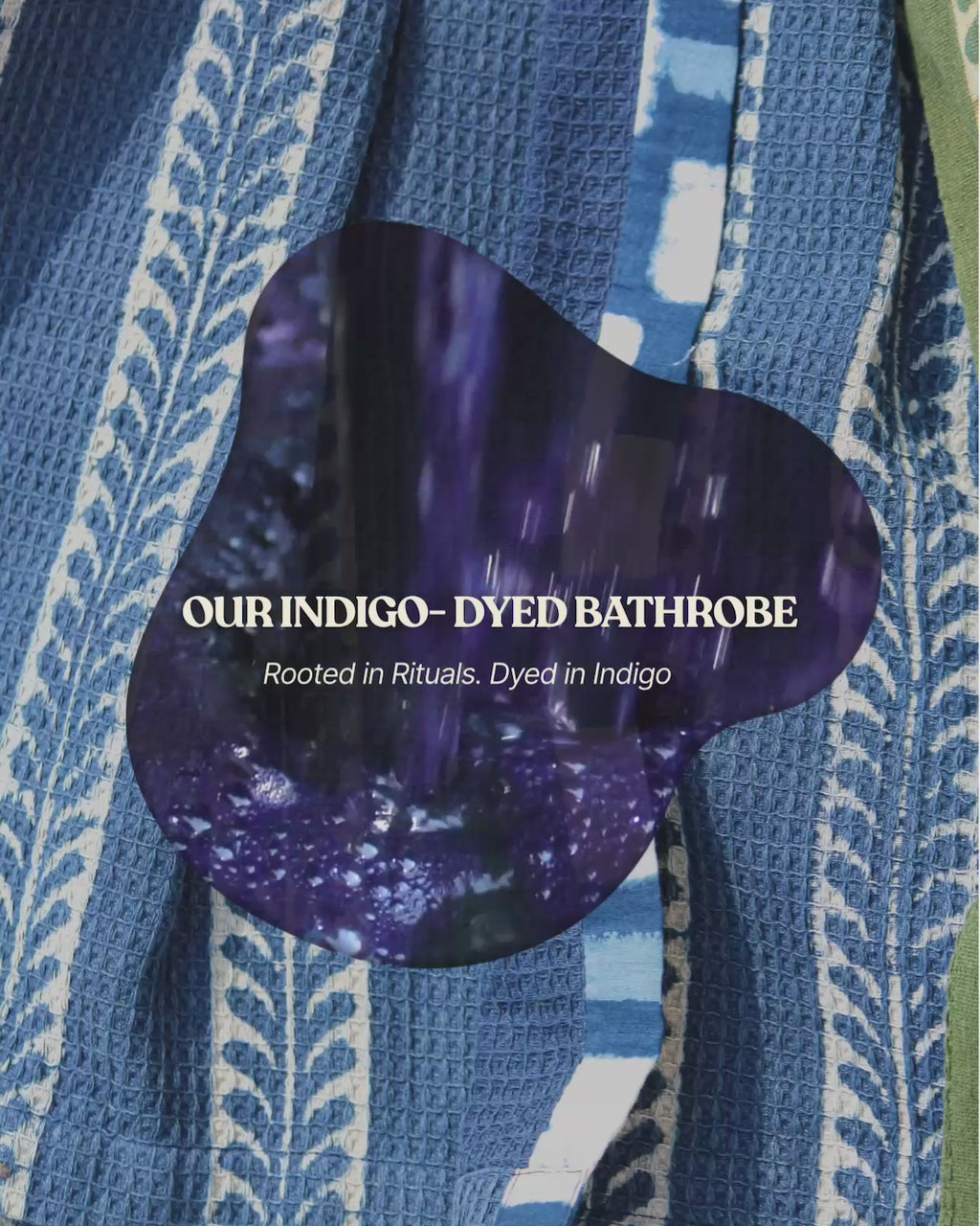 Neelu Indigo Ritual Robe