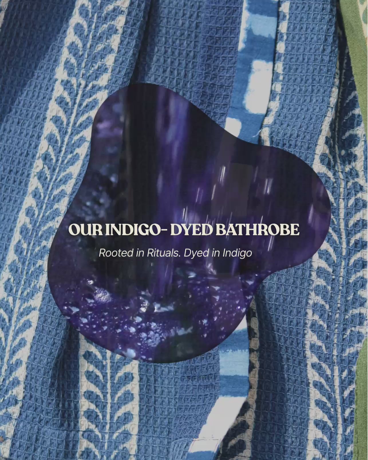 Neelu Indigo Ritual Robe