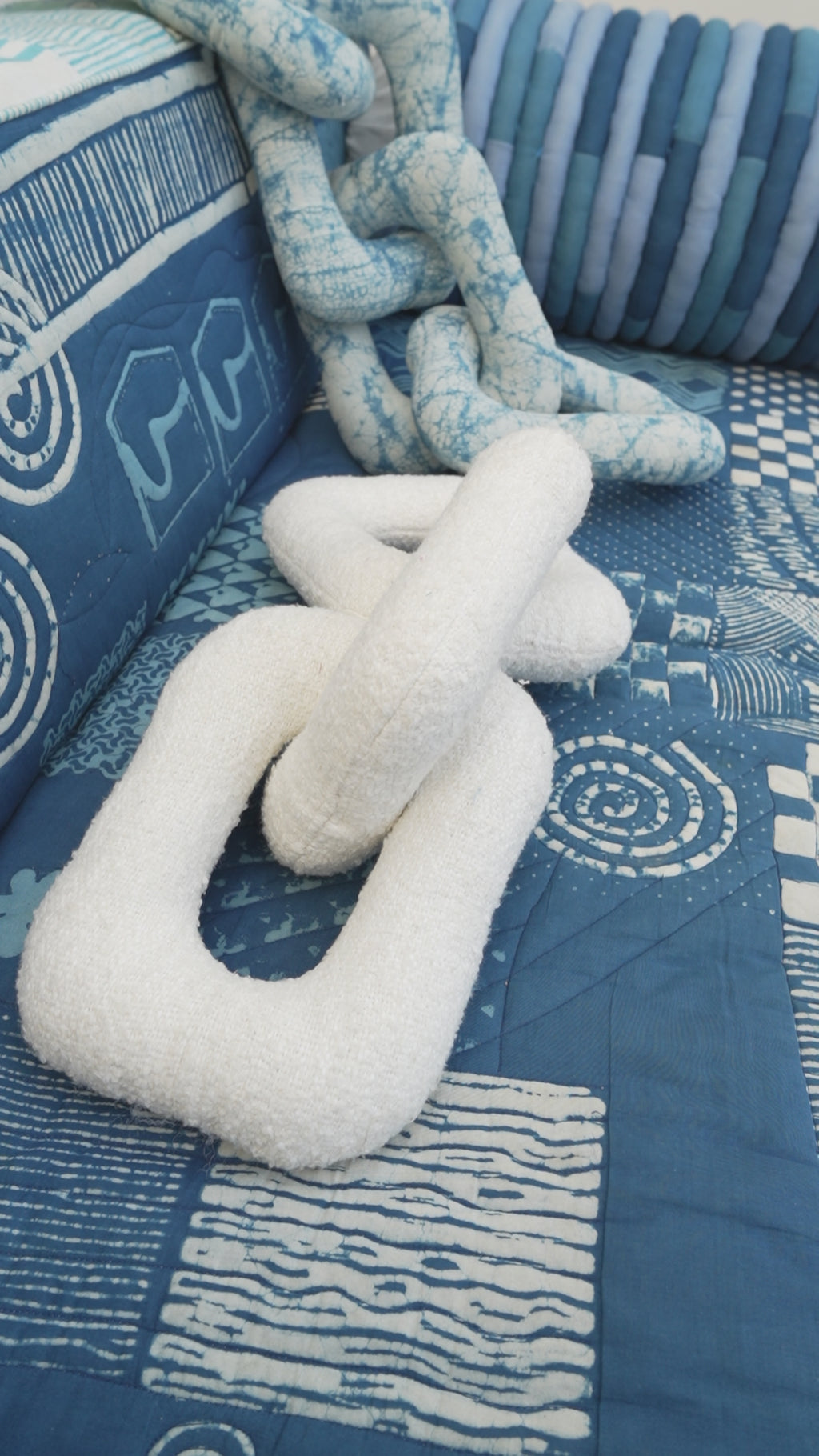 Chain Link Pillows